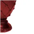 swieca jajo faberge xxl czerwona candellana