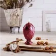 swieca jajo faberge xxl czerwona candellana