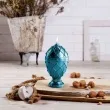 swieca jajo faberge xxl niebieska candellana