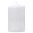 swieca klubowa matowa 100x65 mm biala 6 szt