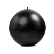 swieca kula fi 100 metalik czarna 6 szt 1op