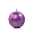swieca kula fi 60 metalik purpura 10szt 1 op