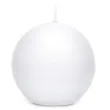 swieca kula matowa bialy partydeco 60 mm 10 szt