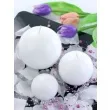 swieca kula matowa bialy partydeco 80 mm 6 szt