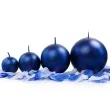 swieca kula metalik granatowy partydeco 60 mm 10 szt