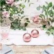 swieca kula metalik rozowa zlota partydeco 60 mm 10 szt