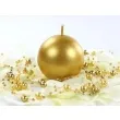 swieca kula metalik zlota partydeco 60 mm 10 szt