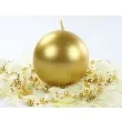 swieca kula metalik zlota partydeco 80 mm 6 szt