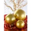swieca kula metalik zlota partydeco 80 mm 6 szt