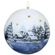 swieca kula zimowa wioska bialo granatowa adpal 100 mm