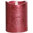 swieca led deluxe czerwona guirca 10 cm
