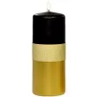 swieca pienkowa blyszczacy metalik czarno zlota adpal 150 58 mm