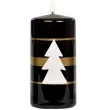 swieca pienkowa choinka czarna adpal 120 58 mm