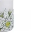 swieca pienkowa christmas flower kwiaty poinsencji biala bartek candles 130 60 mm