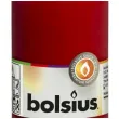 swieca pienkowa classic czerwona bolsius 120 58 mm