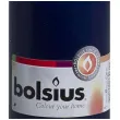 swieca pienkowa classic granatowa bolsius 120 58 mm