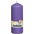 swieca pienkowa classic long fioletowa bolsius 150 58mm