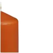 swieca pienkowa classic long pomaranczowa mango bolsius 150 58mm