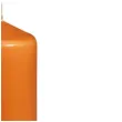 swieca pienkowa classic long pomaranczowy bolsius 200 68mm