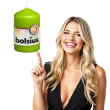 swieca pienkowa classic zielona bolsius 80 48mm