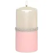 swieca pienkowa diament perlowo rozowa adpal 150 70 mm