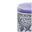 swieca pienkowa lawenda bartek candles 140 mm