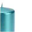 swieca pienkowa metalik niebieska 120 mm ravi