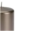 swieca pienkowa metalik szaro brazowa 120 mm ravi
