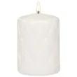 swieca pienkowa pikowana lakierowana biala adpal 100 70 mm