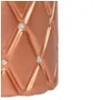 swieca pienkowa pikowana metaliczna miedziana adpal 100 70 mm
