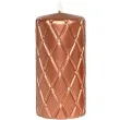 swieca pienkowa pikowana metaliczna miedziany adpal 150 70 mm