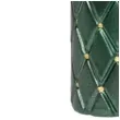 swieca pienkowa pikowana metaliczna zielona adpal 150 70 mm