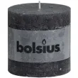 swieca pienkowa rustic antracytowa bolsius 100 100 mm