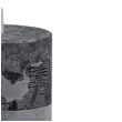 swieca pienkowa rustic antracytowa bolsius 100 50 mm