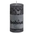 swieca pienkowa rustic antracytowa bolsius 100 50 mm