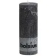 swieca pienkowa rustic antracytowa bolsius 190 68 mm