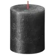 swieca pienkowa rustic antracytowy bolsius 80 68 mm