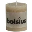 swieca pienkowa rustic bezowy pastel bolsius 80 68 mm