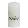 swieca pienkowa rustic biala bolsius 100 50 mm