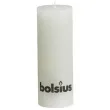 swieca pienkowa rustic biala bolsius 190 68 mm