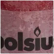 swieca pienkowa rustic bordowa bolsius 80 68 mm