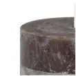 swieca pienkowa rustic brazowa bolsius 100 100 mm