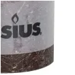 swieca pienkowa rustic brazowa bolsius 100 100 mm