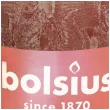 swieca pienkowa rustic brazowy zamszowy bolsius 100 100 mm