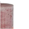 swieca pienkowa rustic brazowy zamszowy bolsius 100 50 mm