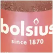 swieca pienkowa rustic brazowy zamszowy bolsius 80 68 mm