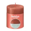 swieca pienkowa rustic bursztynowy bolsius 80 68 mm