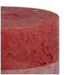 swieca pienkowa rustic czerwona bolsius 100 100 mm