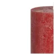 swieca pienkowa rustic czerwona bolsius 200 100 mm
