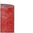 swieca pienkowa rustic czerwona bolsius 200 100 mm
